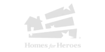 Homes for Heroes logo.