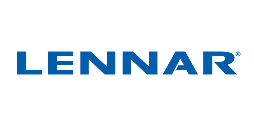 Lennar logo.