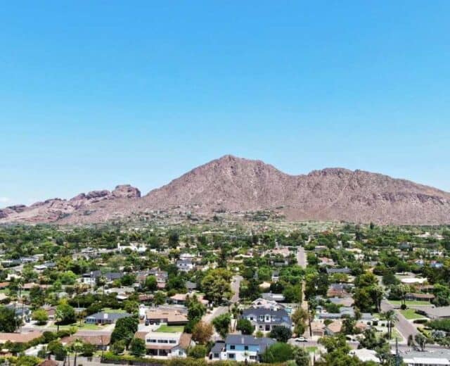 mountains near Tempe, Arizona